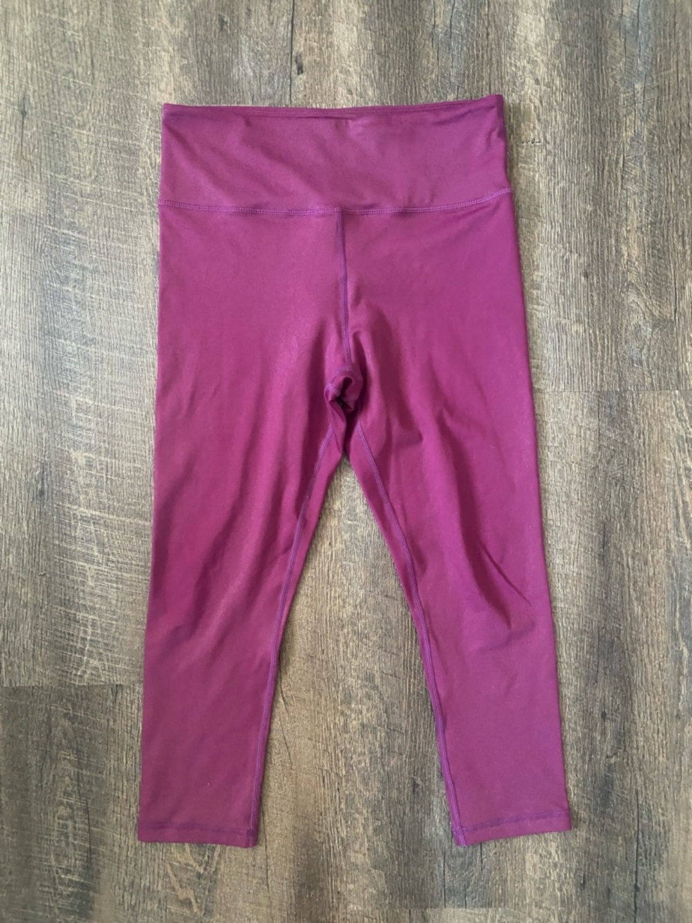 ZYIA Kids High-Waist Magenta Leggings